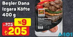 BEŞLER DANA IZGARA KÖFTE 400 G